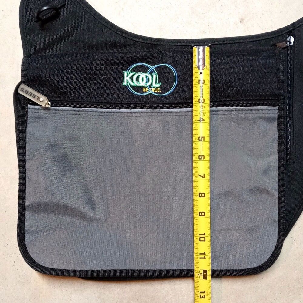 Vintage Kool Cigarettes Promo Messenger Laptop Bag w/ Phone Pouch - Picture 8 of 9